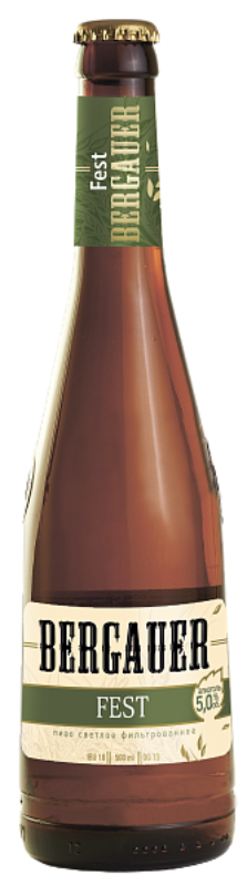 BERGAUER FEST, бутылка 0.5л