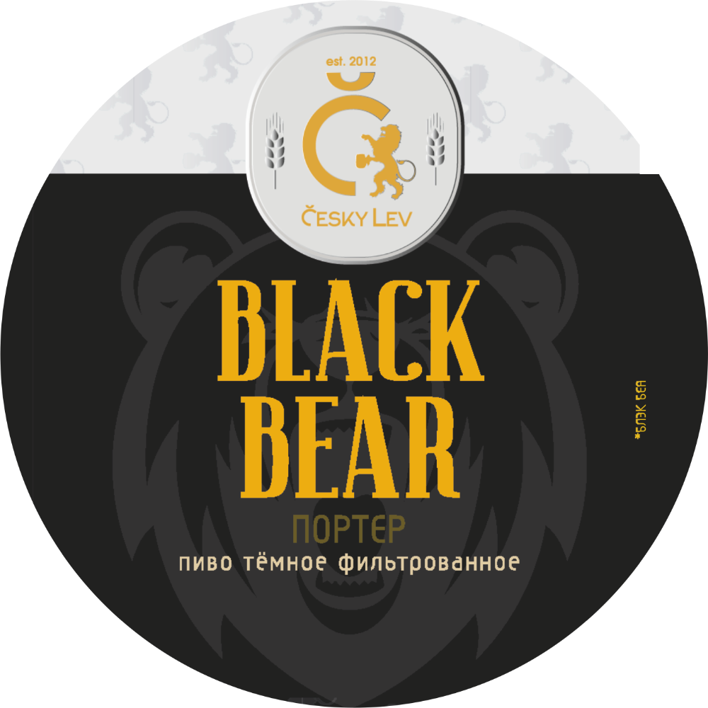 Black bear (ПЭТ 30л)