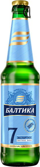 Балтика 7, бутылка 0.5л