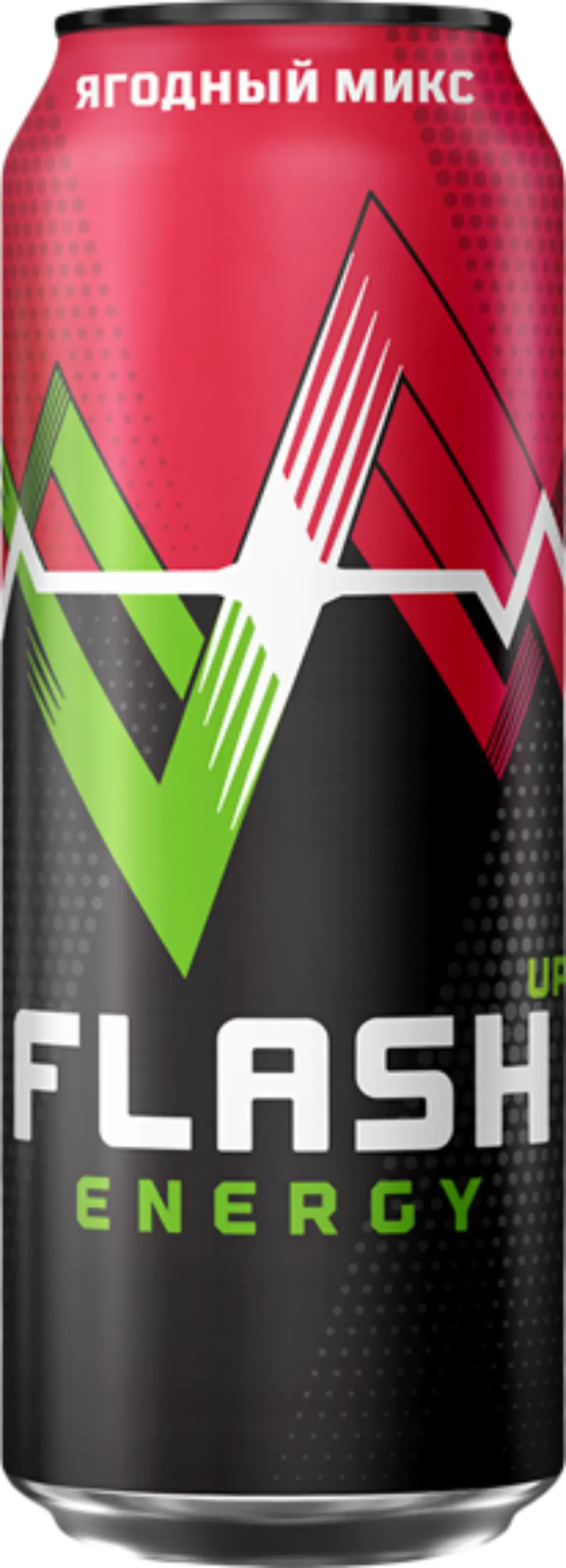 Flash Up Energy Ягодный Микс, банка 0,45л
