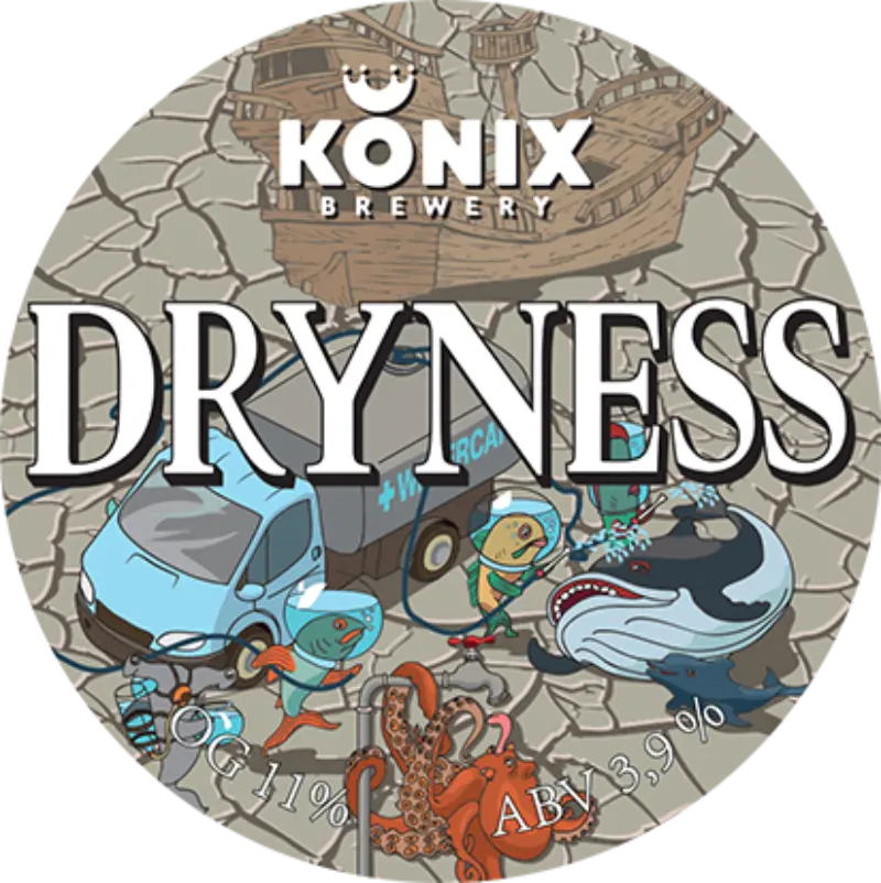 Konix Dryness (Коникс Драйнесс), (кег 20л)