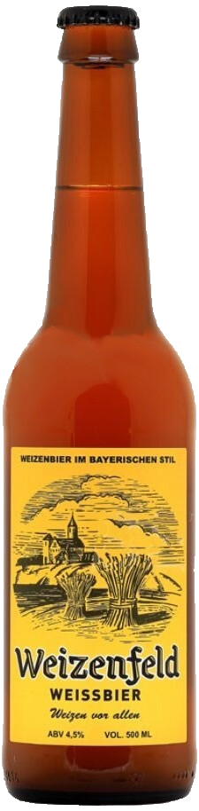 WEIZENFELD WEISSBIER, бутылка 0.45л