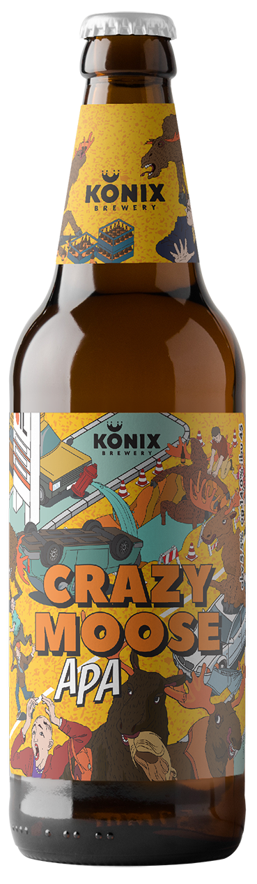 APA Crazy Moose, бутылка 0.45л