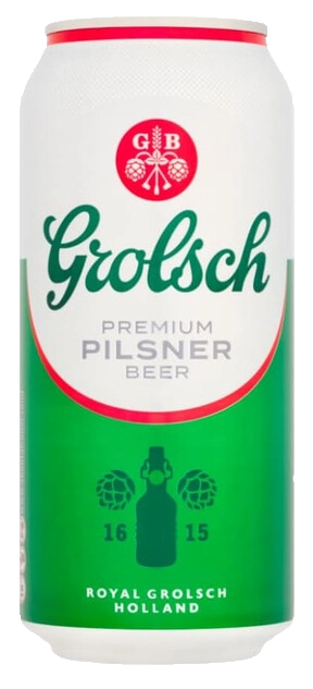 Grolsch Premium Pilsner, банка 0.5л