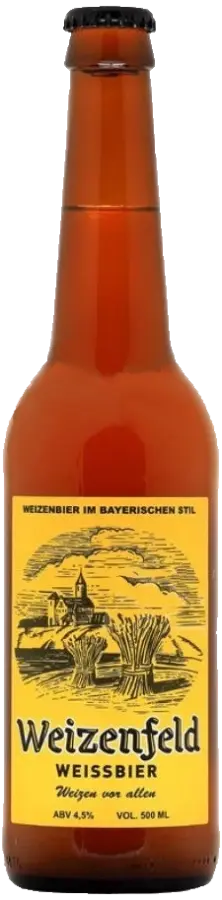 Вайценфельд Вайсс (WEIZENFELD WEISSBIER), бутылка 0,45л