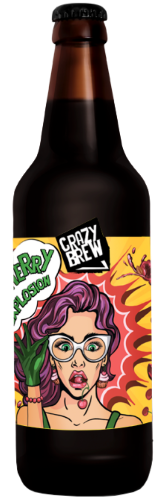 CHERRY EXPLOSION, бутылка 0.45л