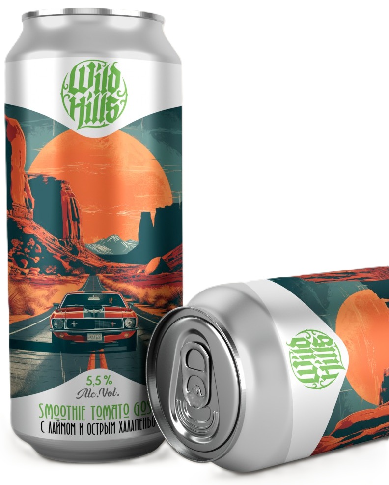 WildHills - С лаймом и острым халапеньо банка 0,45л