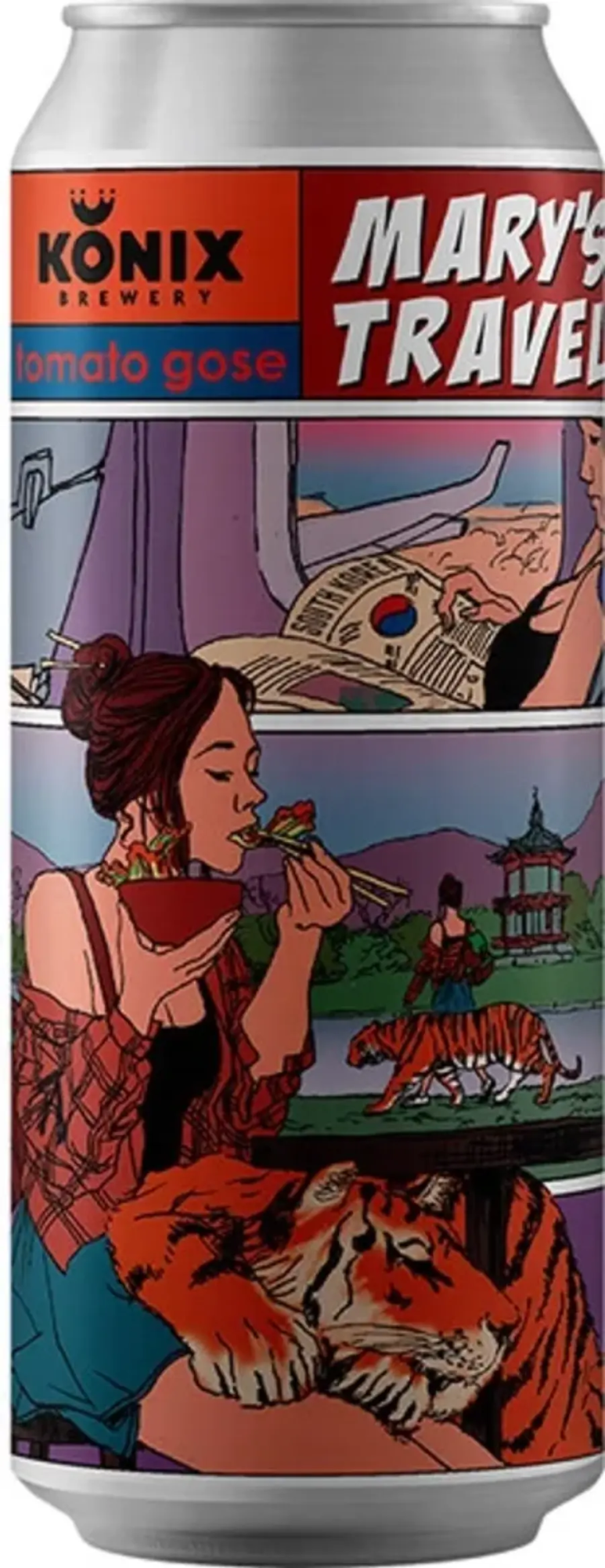 Mary Travel Kimchi (Мэрис тревел кимчи), банка 0,45л
