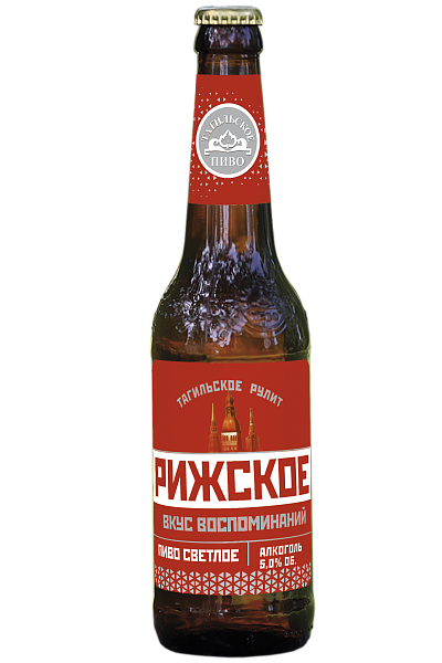 Рижское Вкус Воспоминаний пастеризованное, бутылка 0,5л