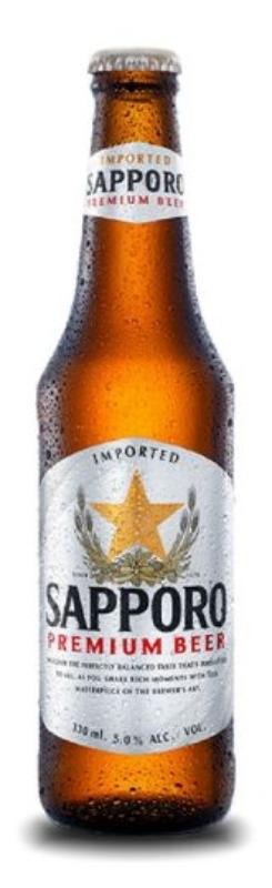Sapporo Premium бутылка 0,33л