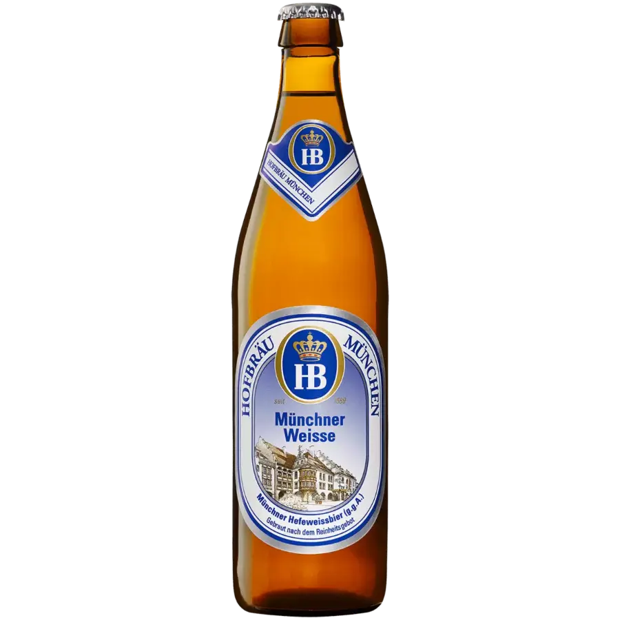 Hofbrau Munchner Weisse (Хофброй Мюнхнер Вайс), бутылка 0,5л