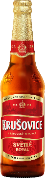 Krušovice Světlé, бутылка 0.45л