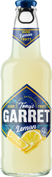 Tony's Garret Hard Lemon, бутылка 0.4л
