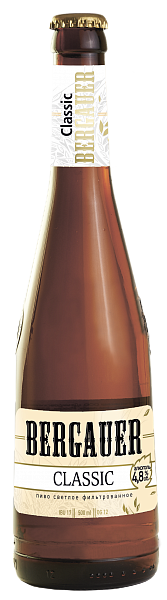 BERGAUER CLASSIC, бутылка 0.5л