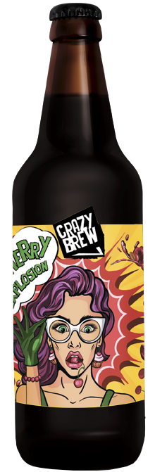CHERRY EXPLOSION, бутылка 0.5л