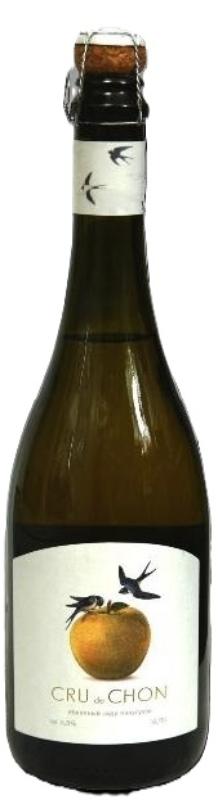 Сидр CRU de CHON полусухой, бутылка 0,75л