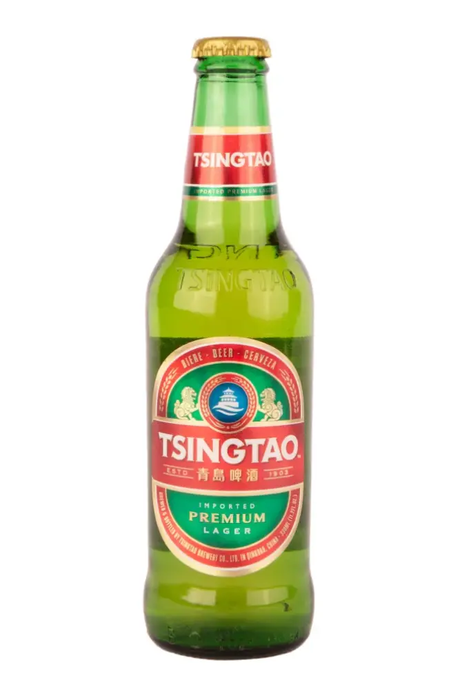 Tsingtao Premium, бутылка 0.33л 