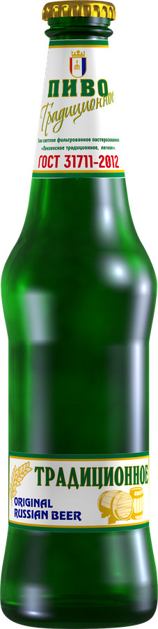 Пензенское традиционное легкое, бутылка 0,45л