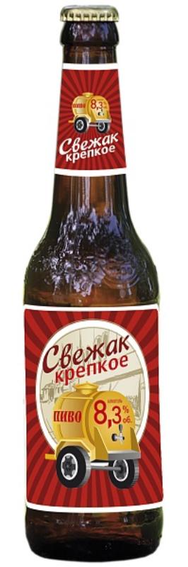 СВЕЖАК  Крепкое бутылка 0.5л