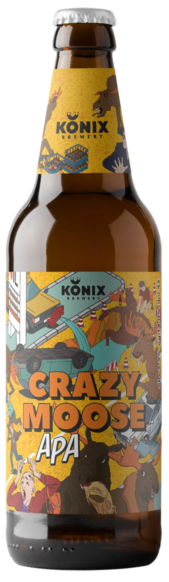 АПА Сумасшедший Лось (APA Crazy Moose), бутылка 0.45л