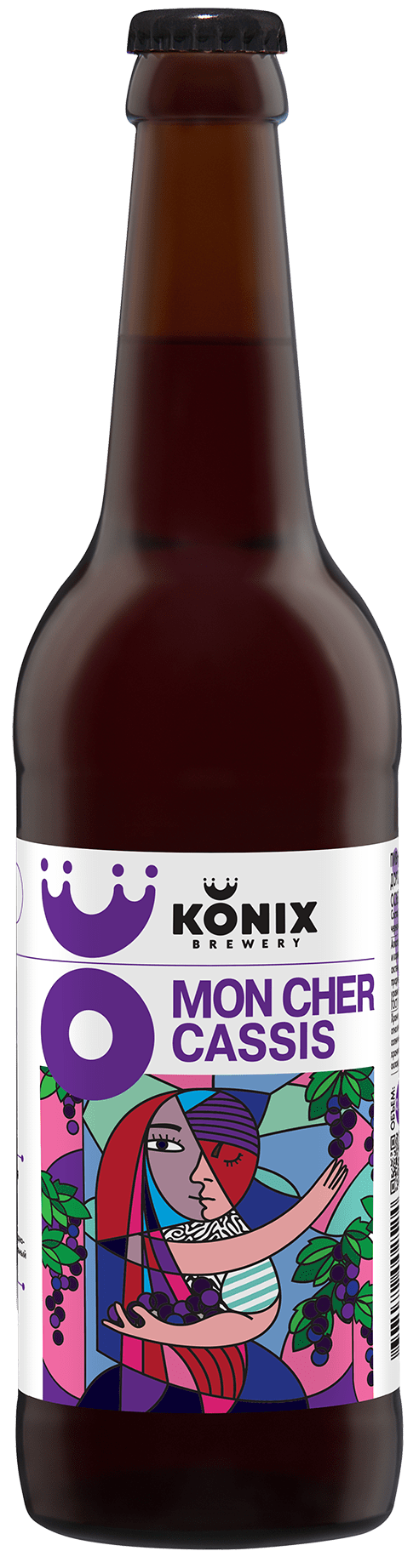 Mon Cher Cassis, бутылка 0.45л