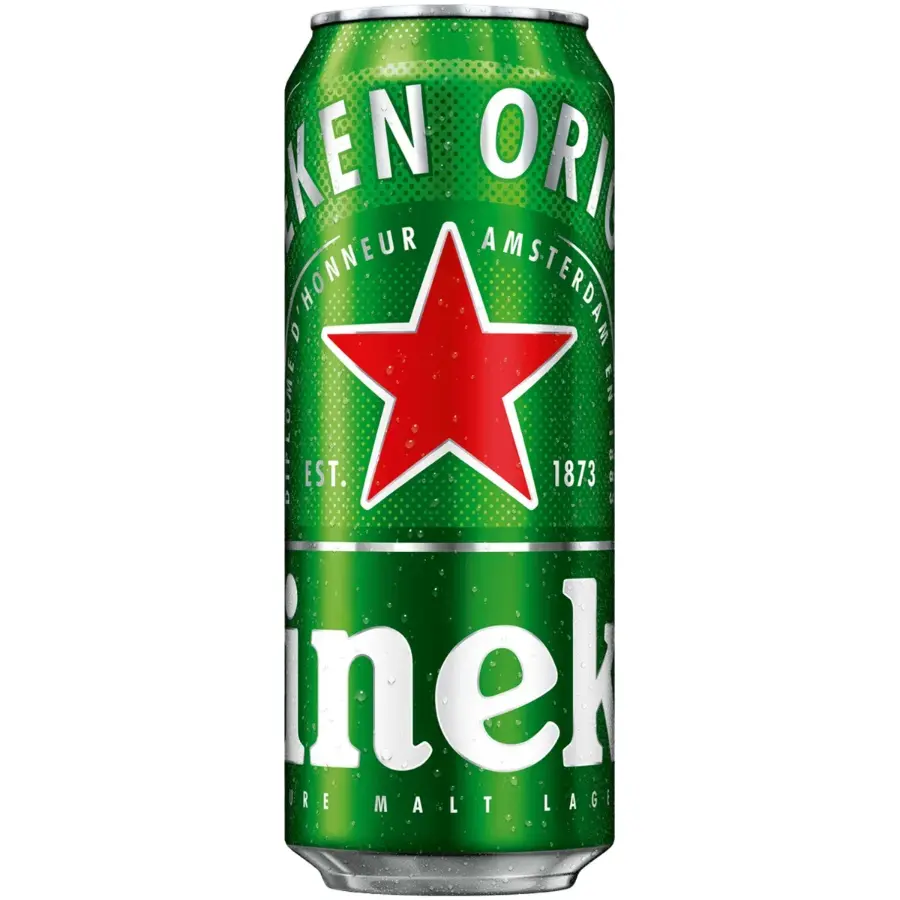 Heineken Original (Хайникен Оригинал), банка 0,5л