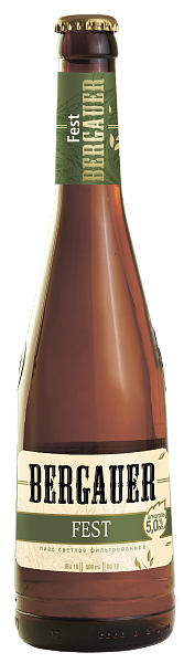 BERGAUER FEST, бутылка 0.5л