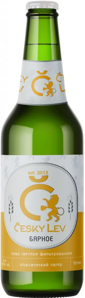 Лев СВЕТЛЫЙ барное, бутылка 0,5л