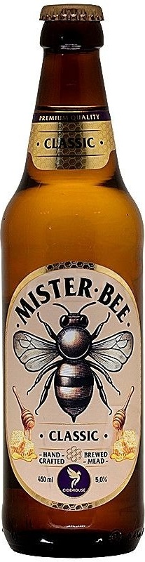 Медовуха МИСТЕР БИ - КЛАССИЧЕСКАЯ бутылка 0.45