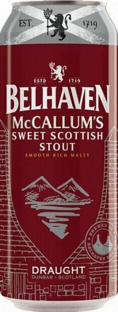 Belhaven McCallum's Stout, банка 0.44