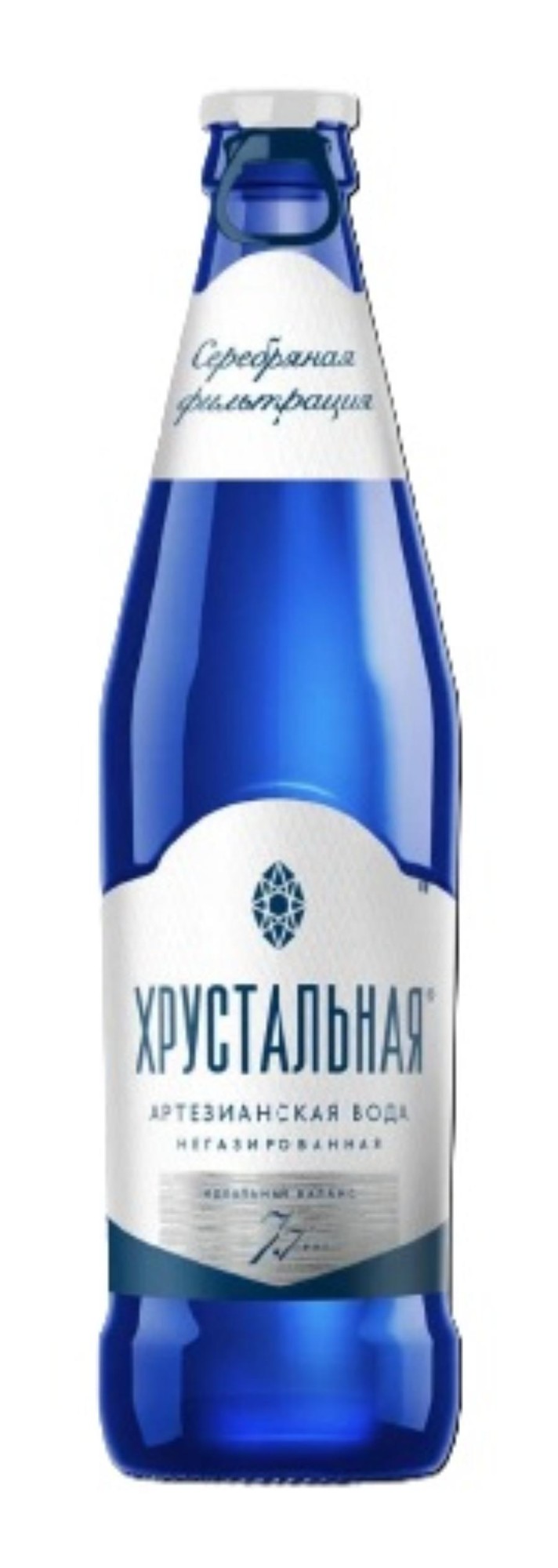 Вода Хрустальная негазированная, бутылка 0.45л 