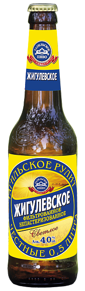 Жигулевское, бутылка 0.5л