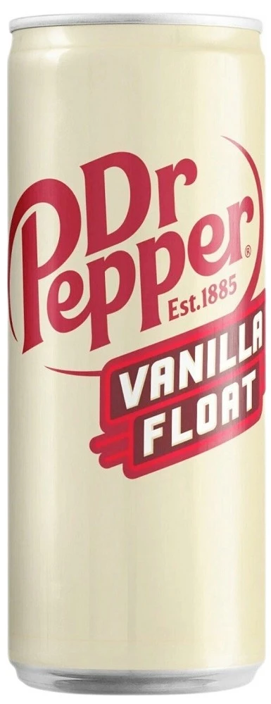 Dr.Pepper Vanilla Float, банка 0,33л