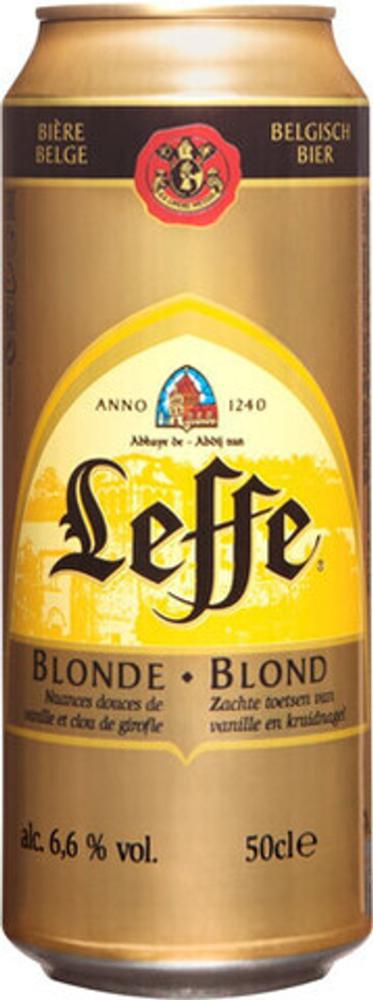 Leffe Blonde банка 0,5л