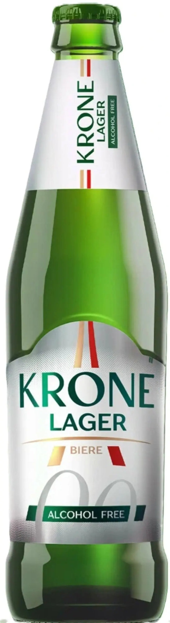 Крон Лагер Бьер Безалкогольный (Krone Lager Biere Alcohol Free), бутылка 0,45л
